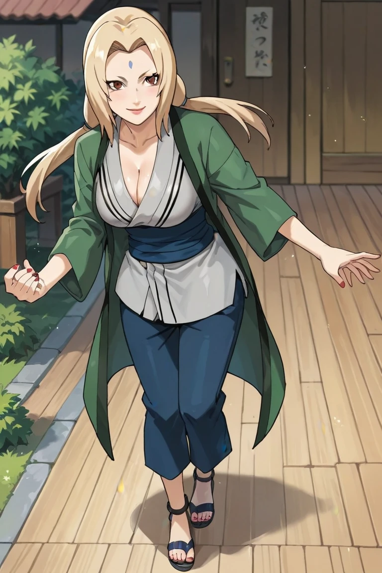 1 Girl, Tsunade, feet