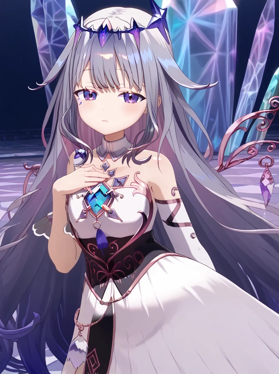 detailed background, shiny skin, posing, rating safe,
<lora:bijou.pony:1>,
bijou,
wide hips,
hand on chest, looking at viewer, half-closed eyes, arm behind back,
cowboy shot,