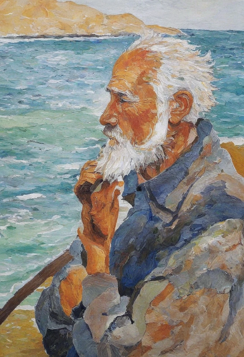 FauvismFacilitator,   An old man and the sea