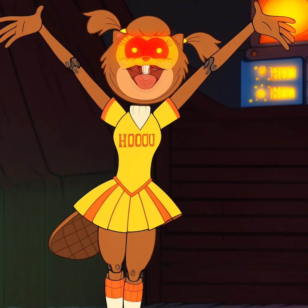 the beaver robot from gravity falls V1