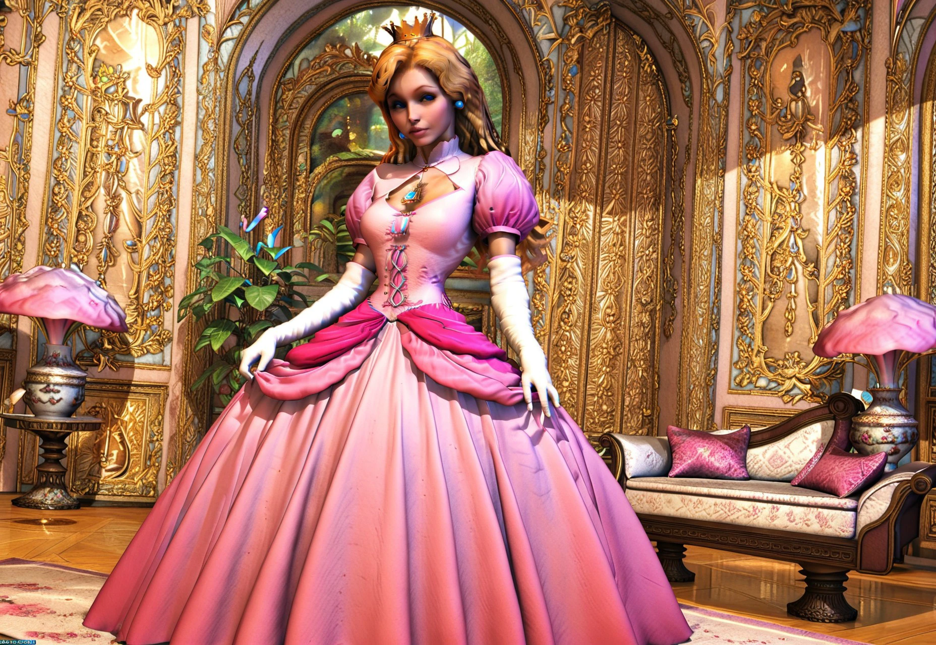 Princess Peach / Super mario mongo bongo V1