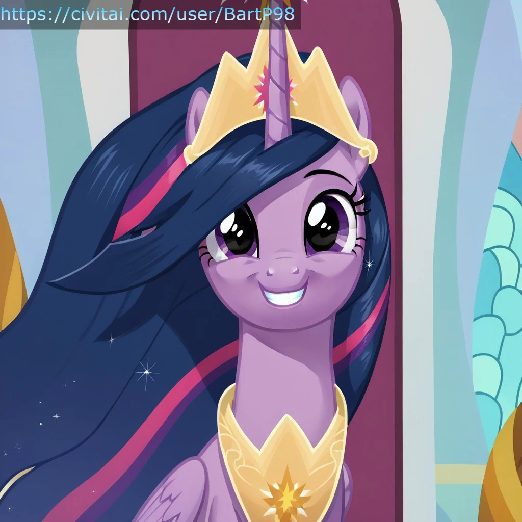 Future Twilight Sparkle MLP G4 [PonyXL] V1.0
