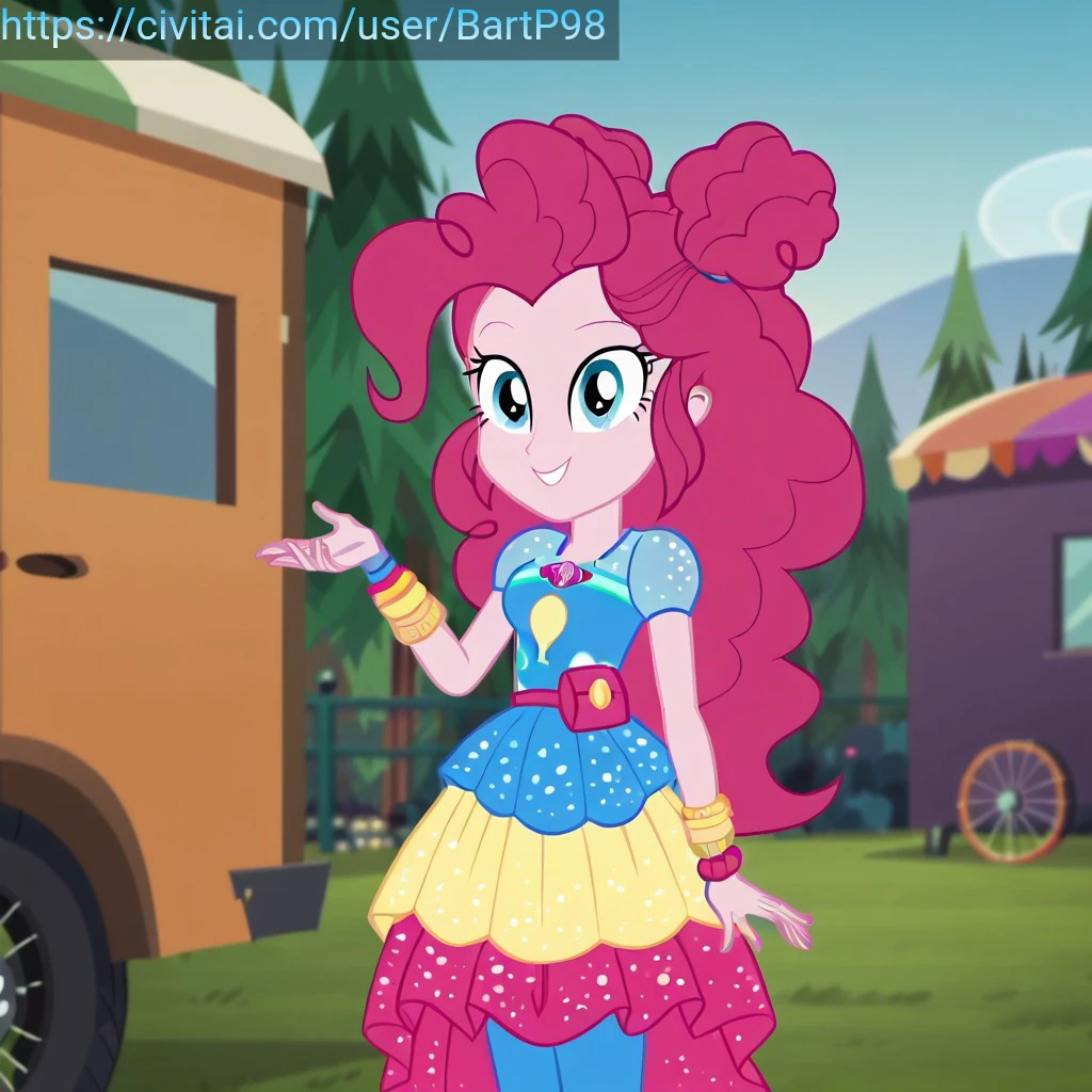 Pinkie Pie's Music Festival Outfit MLP EQG [PonyXL] V1.0