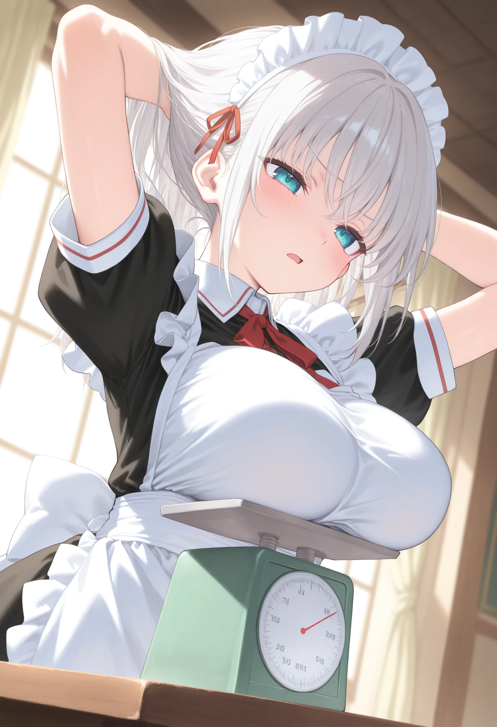 weighing breasts / 乳重測定 / おっぱい測定 / 乗せ乳 v1.0