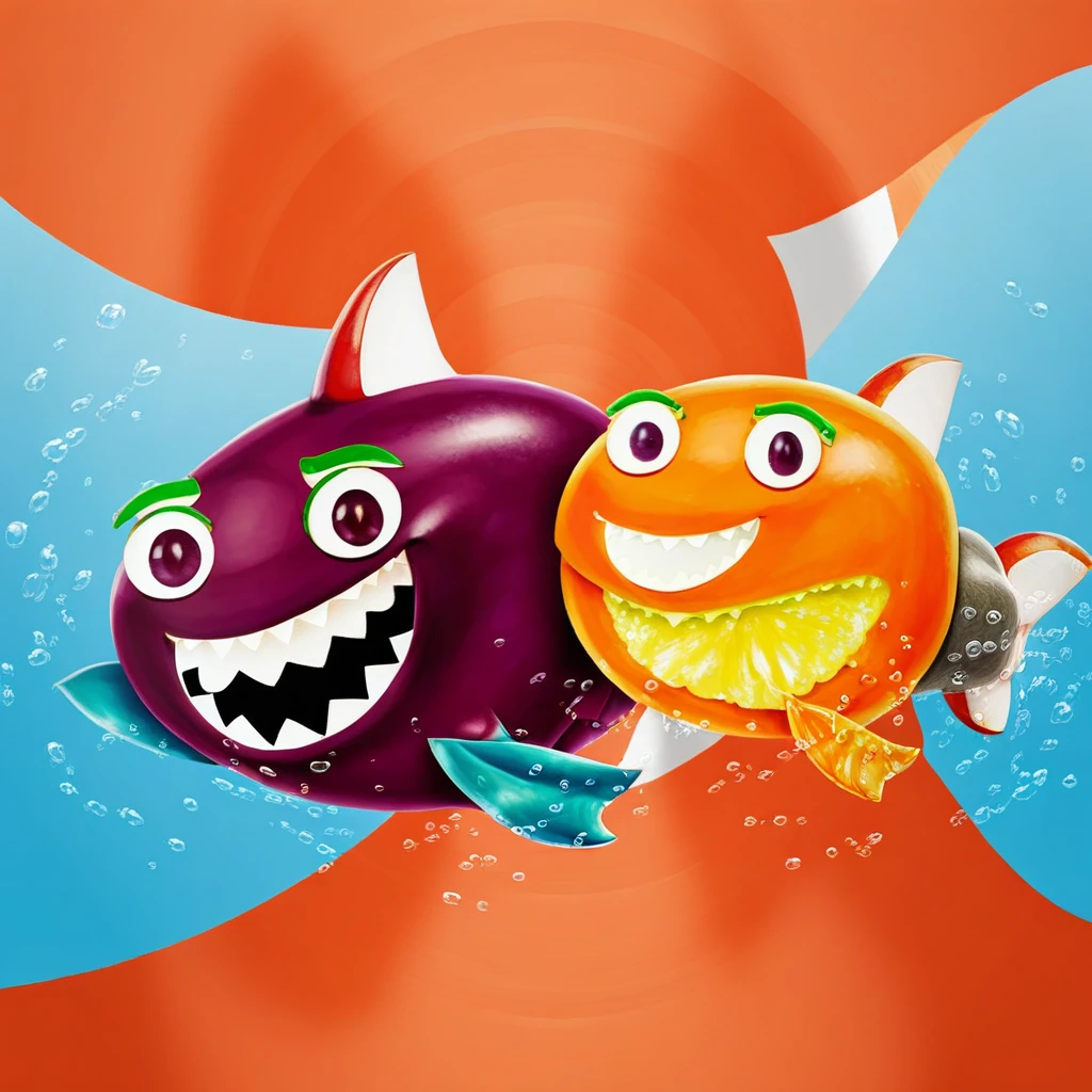 Mascotes do Kapo Del Valle - Minute Maid Sea Creatures