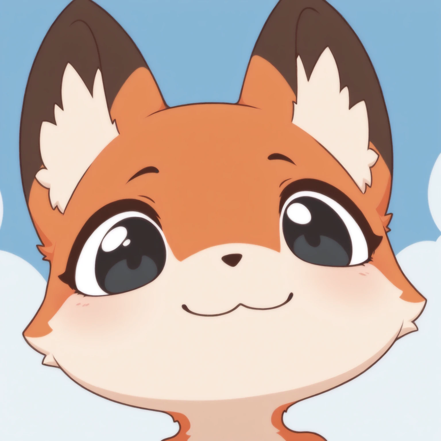 masterpiece, best quality, solo
chibi, fox, orange fur, black eyes, mutsukiface, portrait, close-up, smile, :3, closed mouth
<lora:meme_mutsukiface_illustriousXL:1>
<lora:Luna-vkst1ckrs_il:0.9>