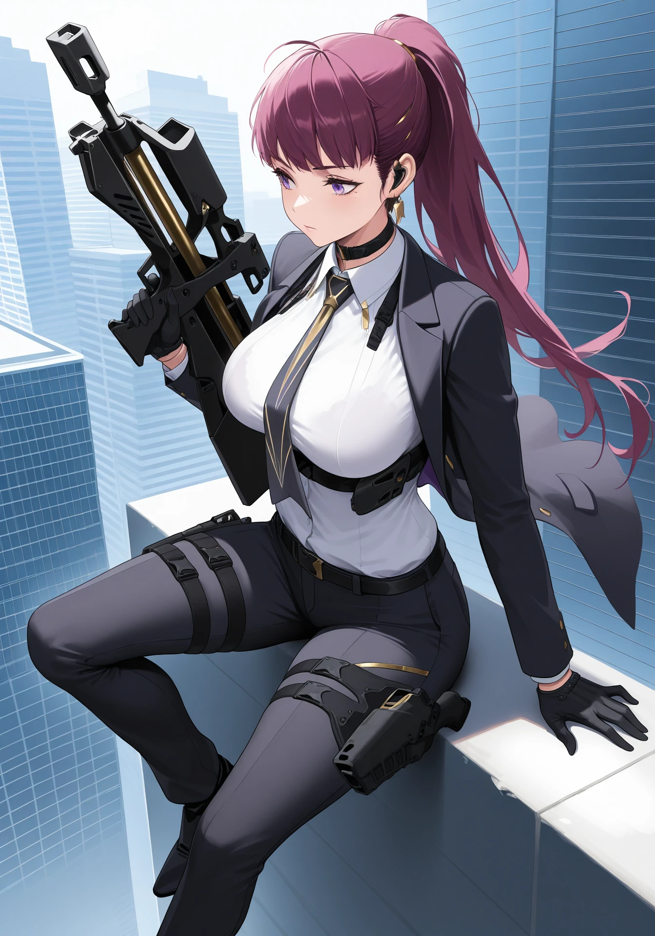 Dolla ドラー (Goddess of Victory : NIKKE) 2 outfits Illustrious V1