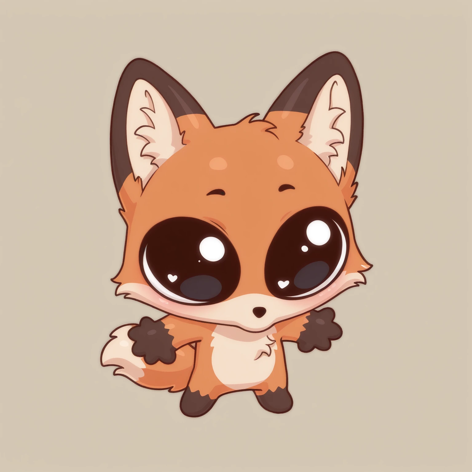 masterpiece, best quality, solo
chibi, fox, orange fur, black eyes, tail, mikus-concept, full body, big eyes
<lora:silly-guy-il:1>
<lora:Luna-vkst1ckrs_il:0.9>