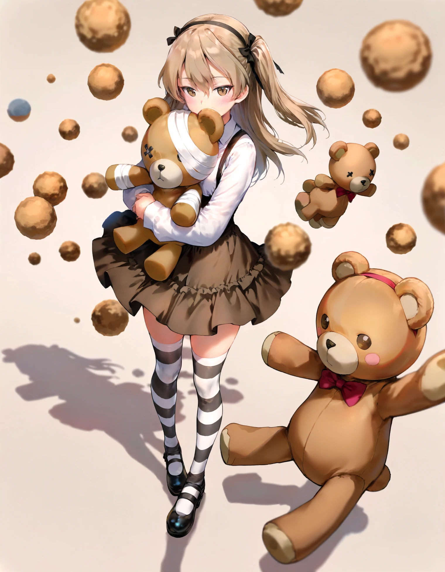(fighting each other, boxing girl:1.3), ((gorgeous:1.3) flower dress:1.3), glittery hair, beautiful eyes, (beautiful breast:1.3), pearl skin, (standing polar bear:1.3), (flower:1.3),
break
(mushroom on head:1.2), waist-twist, (short hair:1.3), (sparkle:1.3), (Composition looking down from above:0.5),
break,
stare at camera, E, elf, (embarrassed:1.2), smile,
break
(oil painting, pastel color, Victorian), (open legs:1.2),