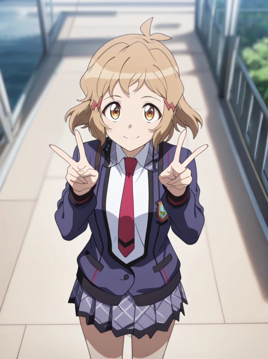 Tachibana Hibiki  (Casual) - Senki Zesshou Symphogear Illustrious/pony Illustrious