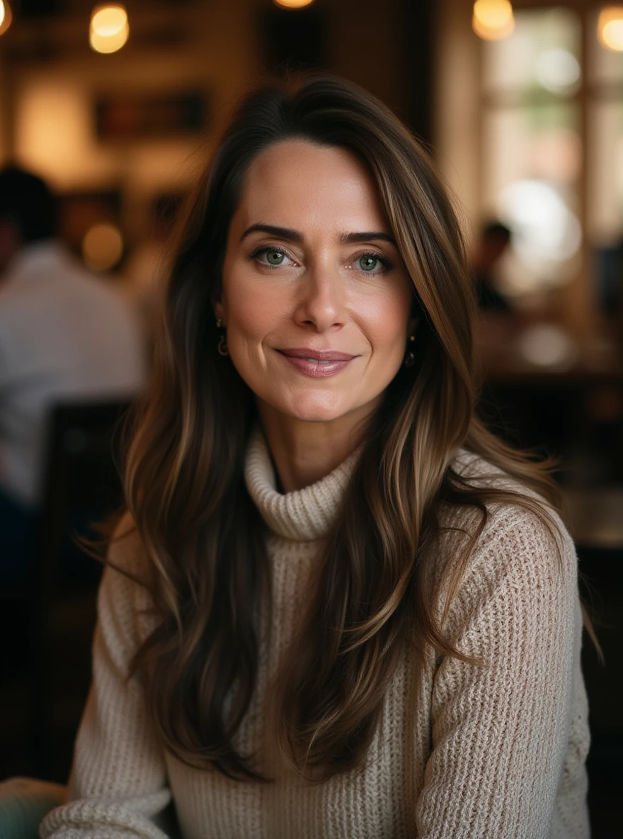 a professional photograph of beautiful (Wh1tn3y:1.1) woman,as a CEO,wearing a (tan sweater:1.1)and(brown slacks:1.2),standing in a (conference room:1.2),presenting (marketing briefing:1.3),(large windows with cityscape in background:1.3),table surround with management directors,long hair,jewelry,lipstick,makeup and eyeshadow,modelshoot style,sharp focus,detailed eyes,(highly detailed),(HDR),(8k wallpaper),colorful,vivid color,intricately detailed,highres,absurdres,hyper realistic,8K UHD DSLR,Fujifilm XT3,taken with (Canon EOS 1Ds camera),extremely intricate,dramatic,(looking at viewer),4k textures,elegant,hyperdetailed,PA7_Portrait-MS,<lora:Wh1tn3y_01B-000002:1.0>,