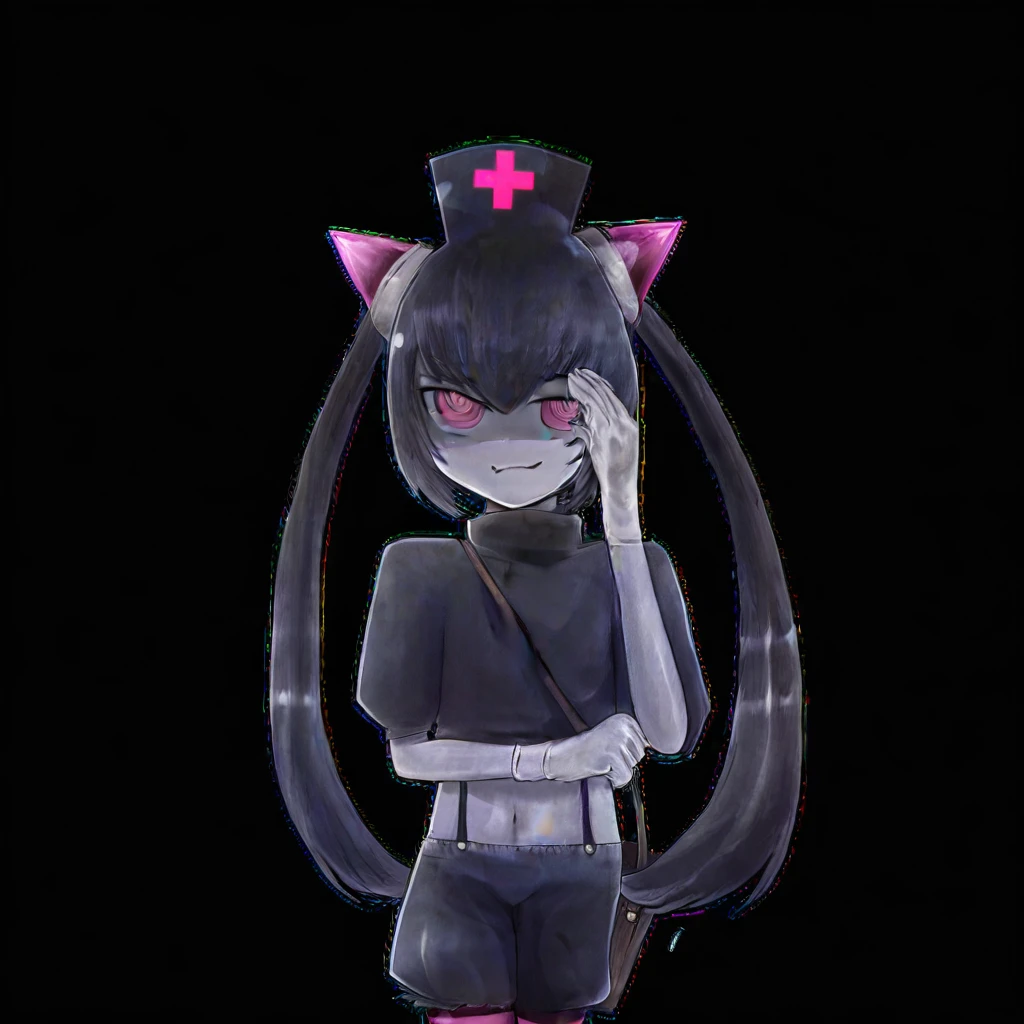 (cyborg, android, robot:1.3), plastic, metal, sci-fi, futuristic city in background, cyberpunk, monstergirl, ageha, by Ray-kbys, (unusual eye, asymmetrical eyes, extra pupils, extra arms, tentacle arm:1.4), purple hair, skeletal arm, absurdres, 1girl, 3d-female-cyborgs, robo-lady, by Joseph Cross, by Andre Wallin