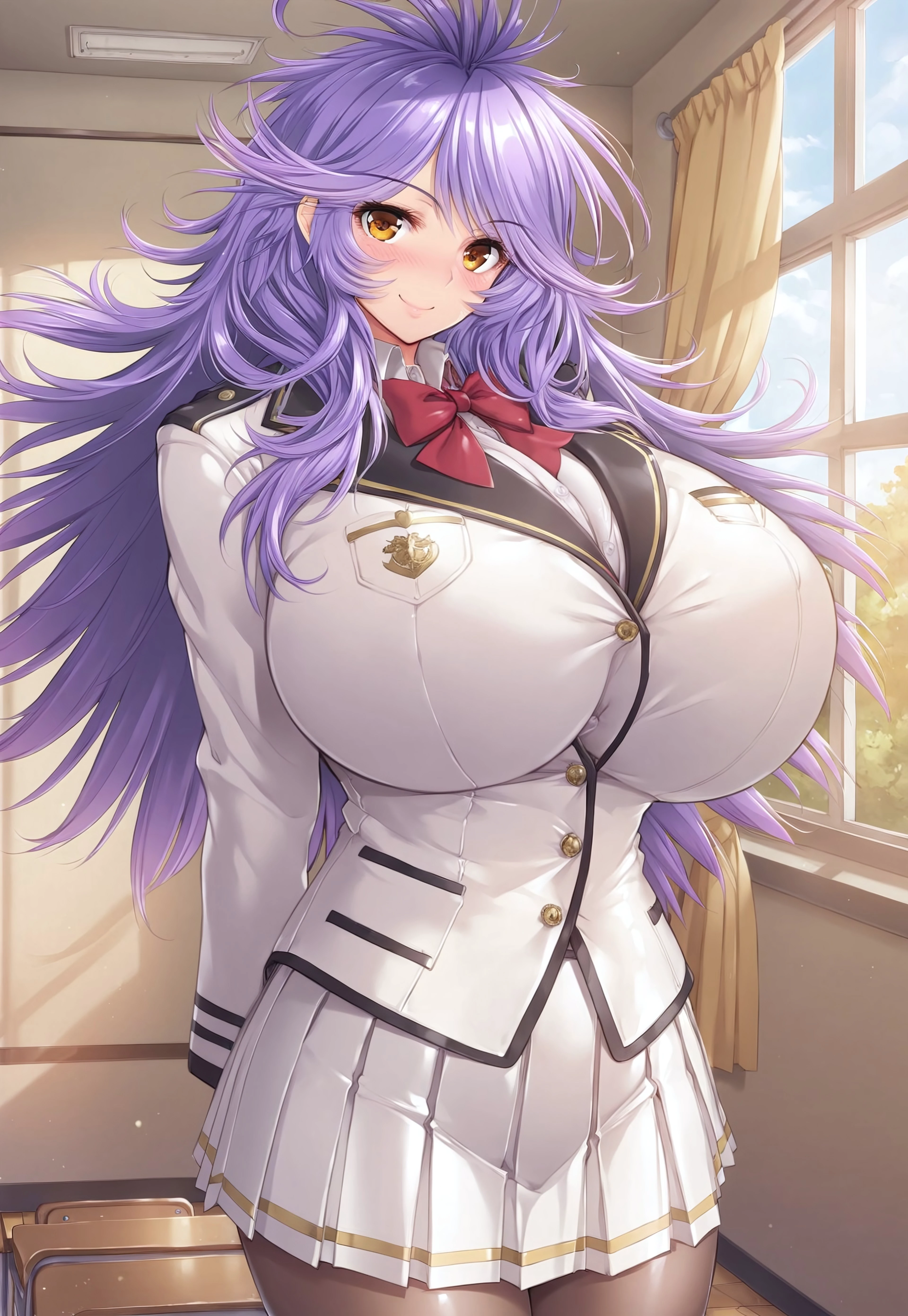 Kabuto Fujiko - Sei Brunehilde Gakuen Shoujo Kishidan to Junpaku no Panty ~Kacchuu Ojou-sama no Zecchou Omorashi~ V2