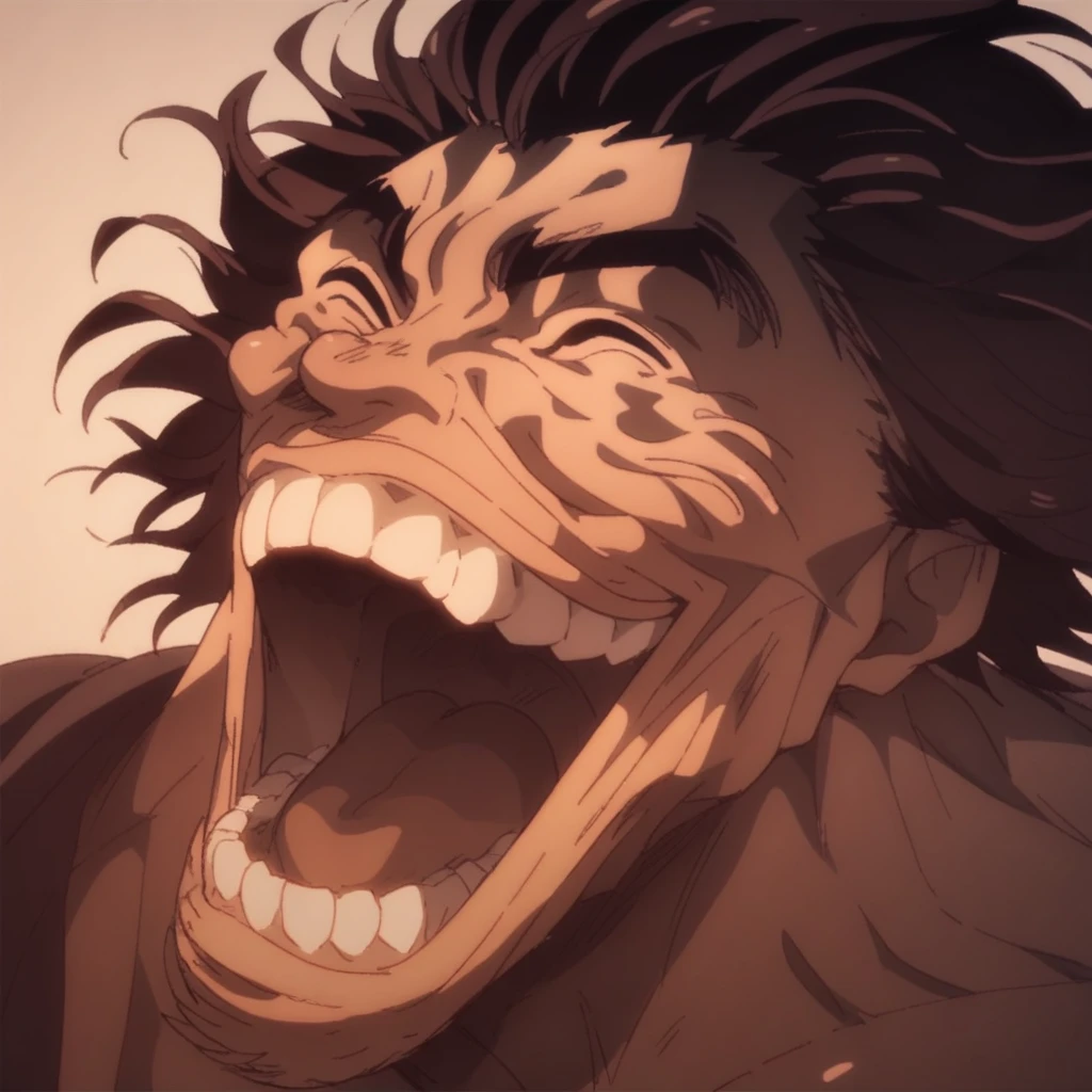 score_9, score_8_up, score_7_up, <lora:Yujiroface1:1> BREAK, 1boy, Yujirohanmalaugh. Yujirolaugh. smile. teeth. grin. open mouth.
