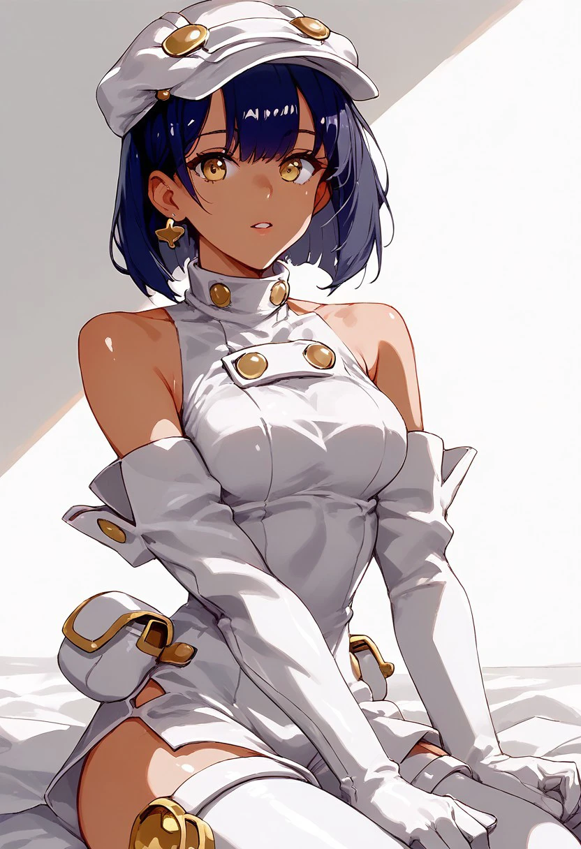 Score_9, score_8_up, score_7_up, best quality,vivid colors,shiny skin,
BREAK,
((((Oversized gloves)))), white gloves, 1girl, aether foundation employee,