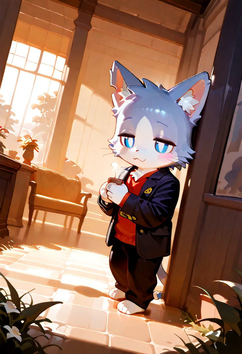 1boy, hoshikake-kun, unnamed_style_2, furry, cute, kemono, general, masterpiece, best quality