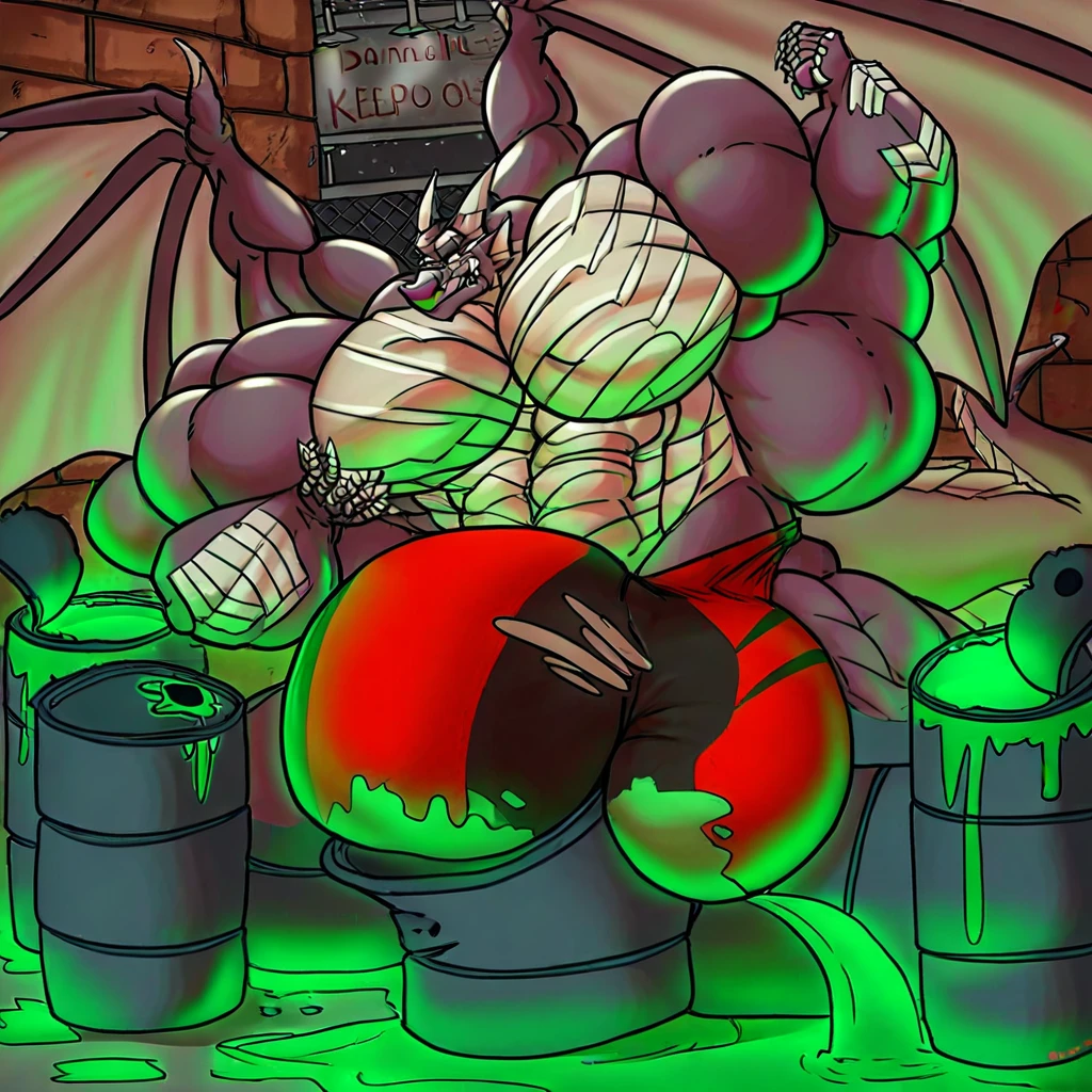 MutoPrime Toxic Waste Pose (Hyper Muscles) V1