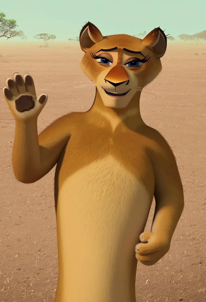 Florrie (Madagascar 2) [COMMISSION] V1