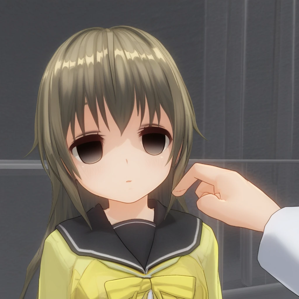 anime, empty eyes, hypnotized