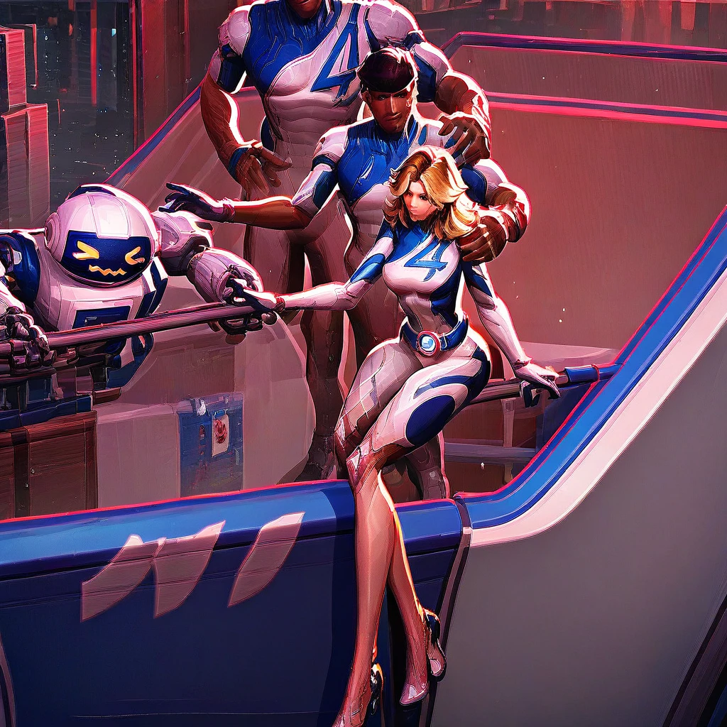 (masterpiece, best quality:1.15), newest, highres, rich details, amazing quality, high contrast, full-length portrait, score_9, score_8_up, (cheating wife), 1girl rivalsuestorm, (official art), blonde hair, blue eyes, dark-skinned_male, 1boy,