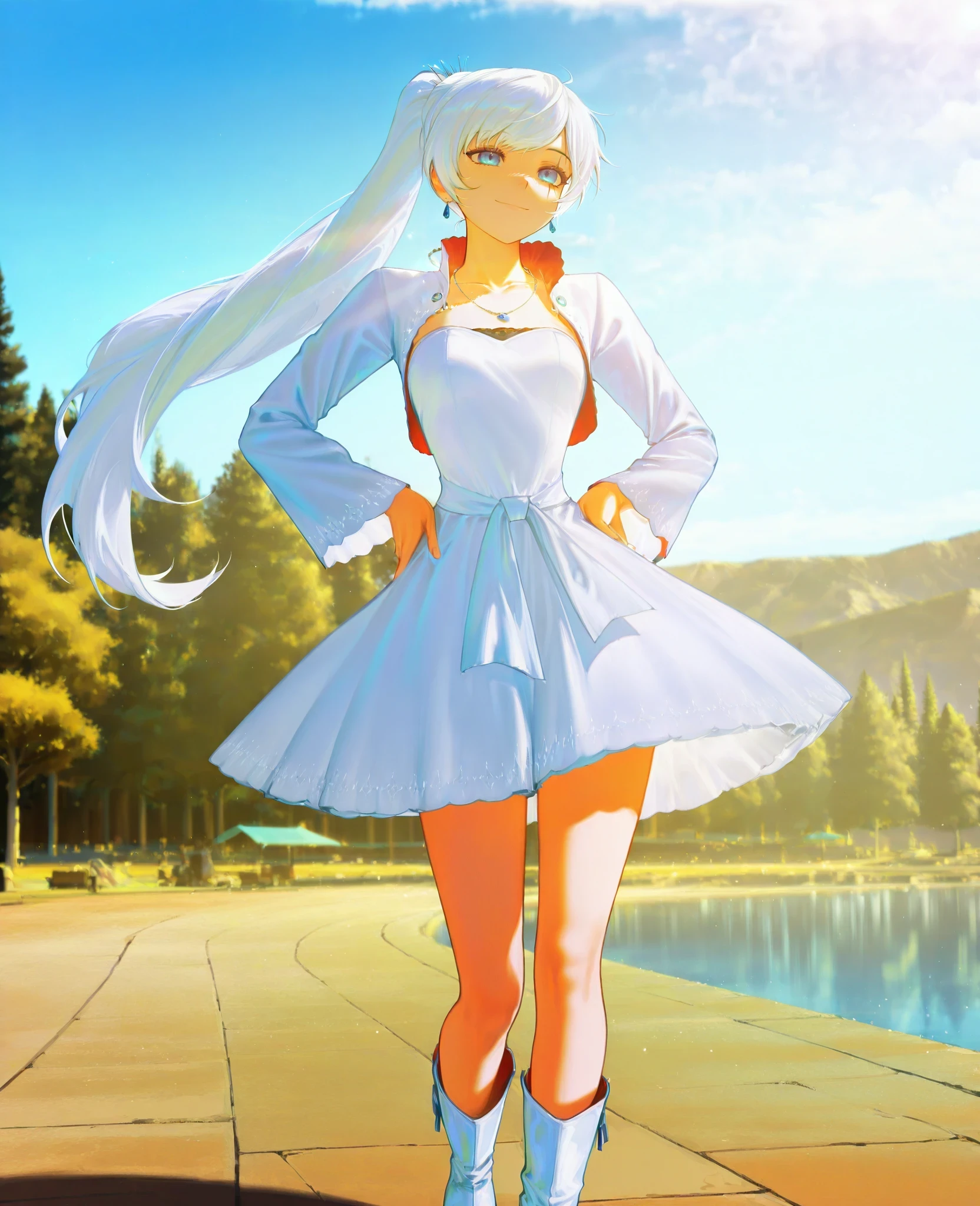 Weiss Schnee (RWBY) - 8 Outfits (PonyXL / Illustrious) Illustrious