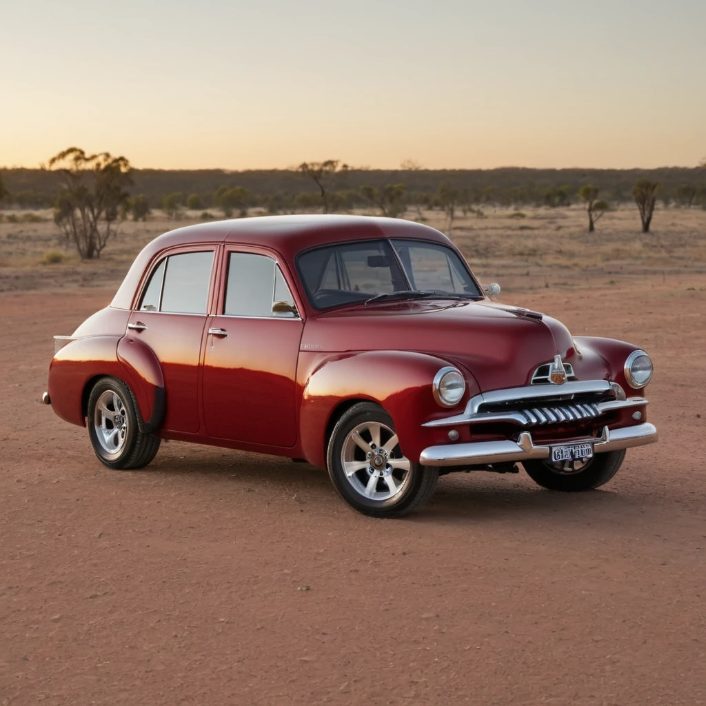 
FJ_Holden metallic red paint