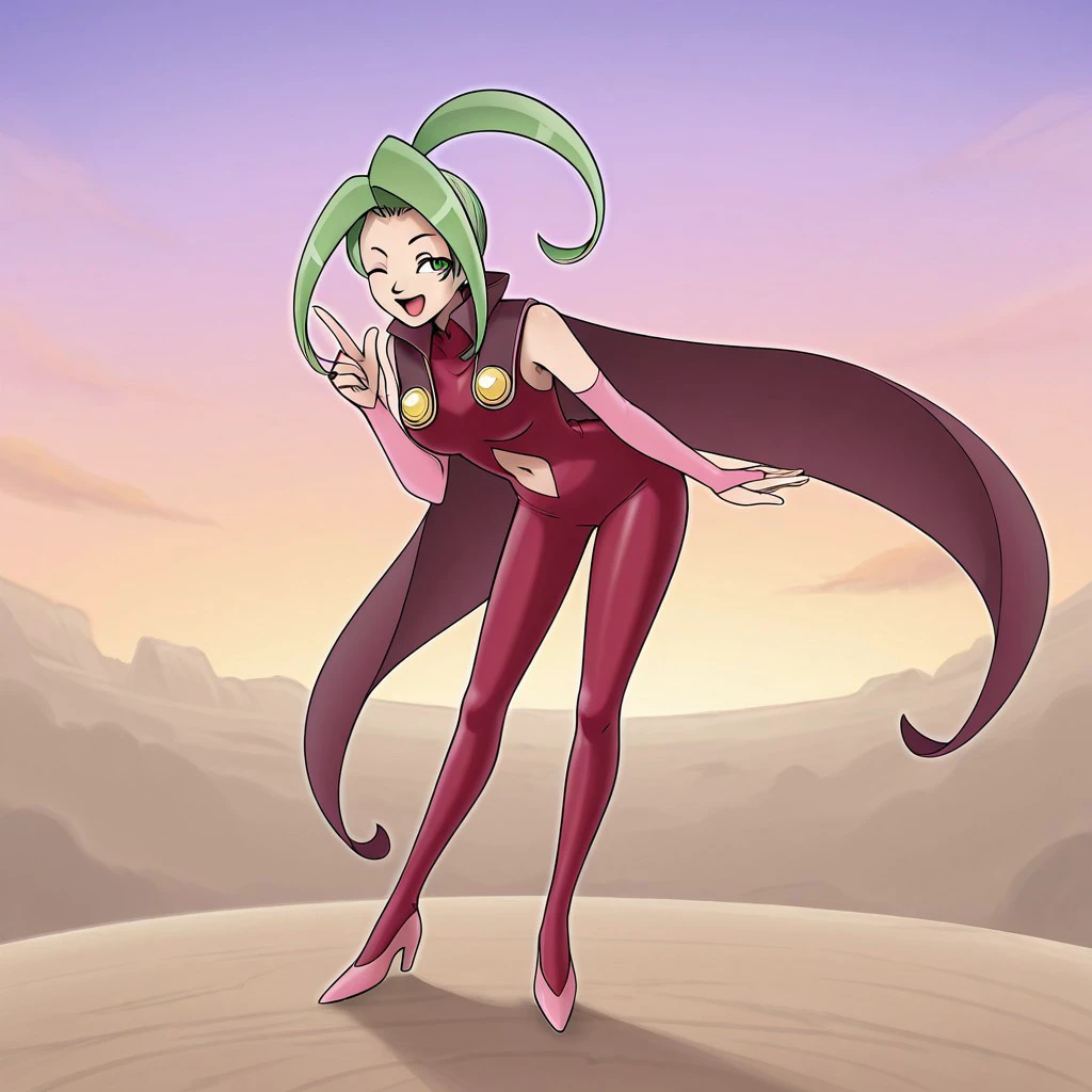 Surreal beautiful crazy elf, curly red hair, face detailed, grandes chifres, oculos futuristas no olho direito, full body, big eyes, pointy very long nose, HD, 8k