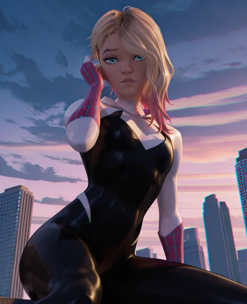vector art version of
Spider-Gwen
from ancient egypt,
by Anne Brigman and Erin Hanson