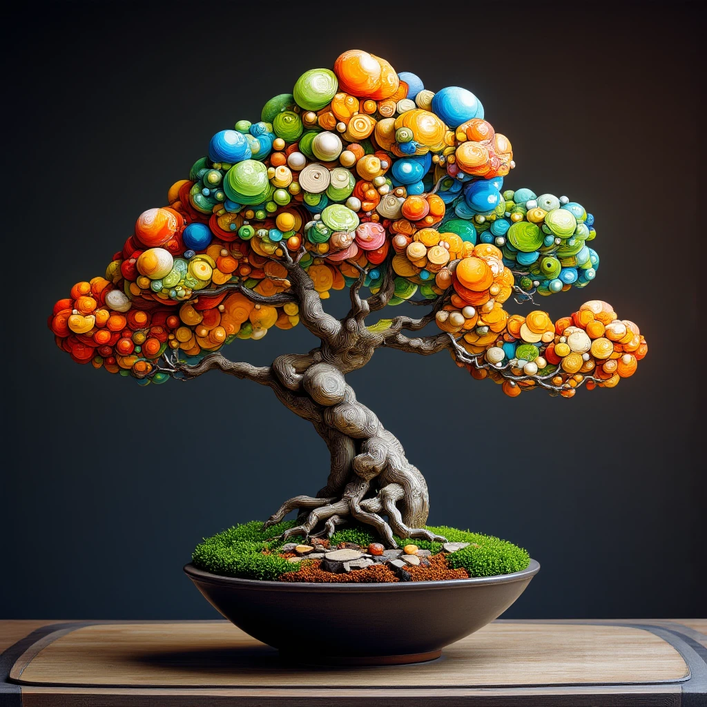 Flux Rounded Cubism | disfusion #3 v1.0