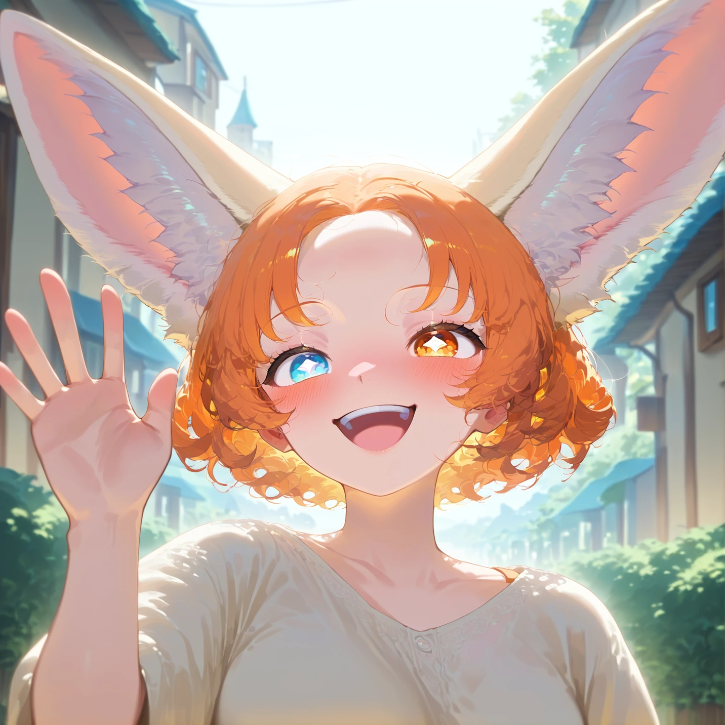 Zara Orange Fennec girl / Pony V1