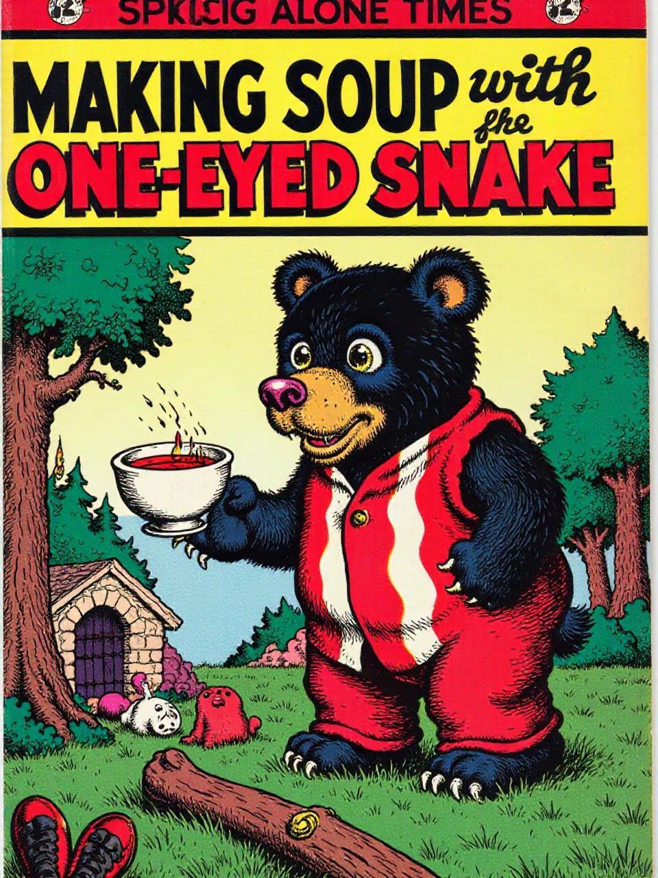 The Wizard's Vintage Comic Book Cover
