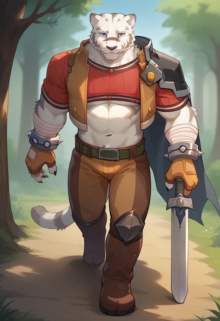 Mercenary (Grimoire of Zero) - [Furry] Pony Diffusion | XL V1