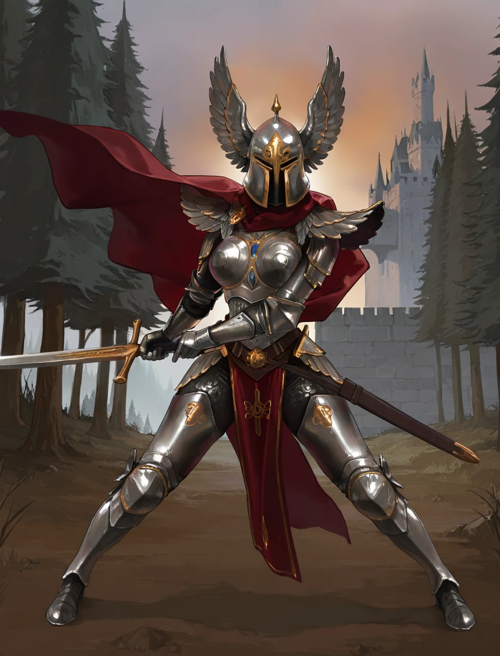 HOMMV Knightess for Illustrious by GlavaKolhoza v1.0