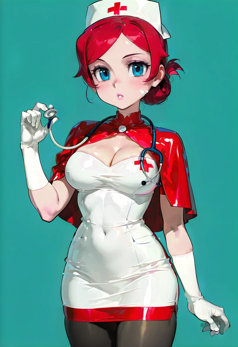 Vintage Latex Nurse illust