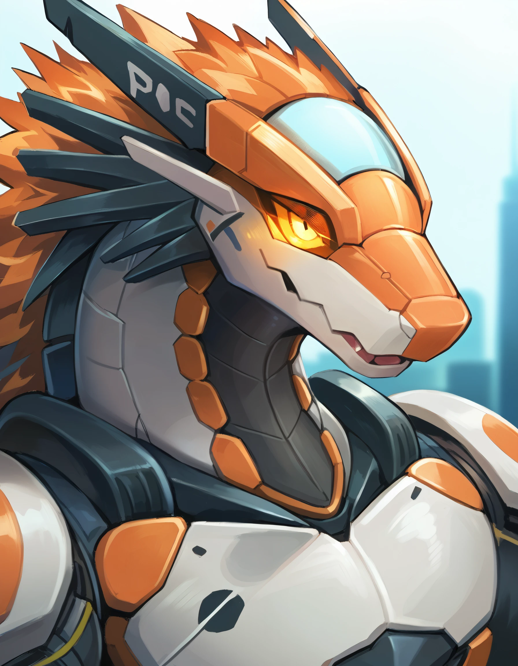 score_9, score_8_up, score_7_up, high quality, hires, by plive, furry, anthro, seductive, looking at viewer, detailed background, <lora:Plive_Artist_Style.safetensors:1.2>, (close up, By Plive, no humans, pokemon (creature), solo, robot, mecha:1.15)