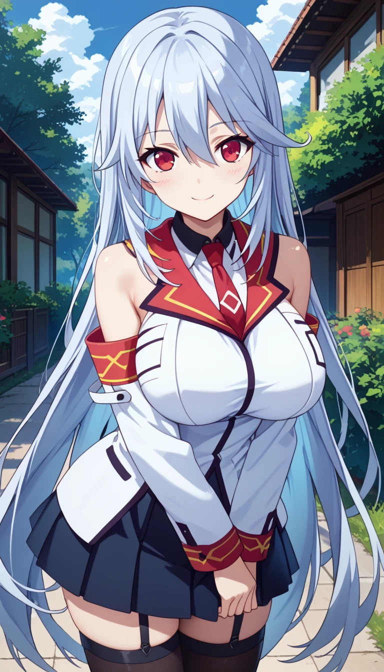 My name is Yukiko.I am a white test woman with long Sky blue hair,red eye color.I am 1.62 cm tall . My breasts measure 200 cm, my waist 40 cm and my hips 200 cm.Dressed in a short nurse outfit  . With big 200 cm breasts 