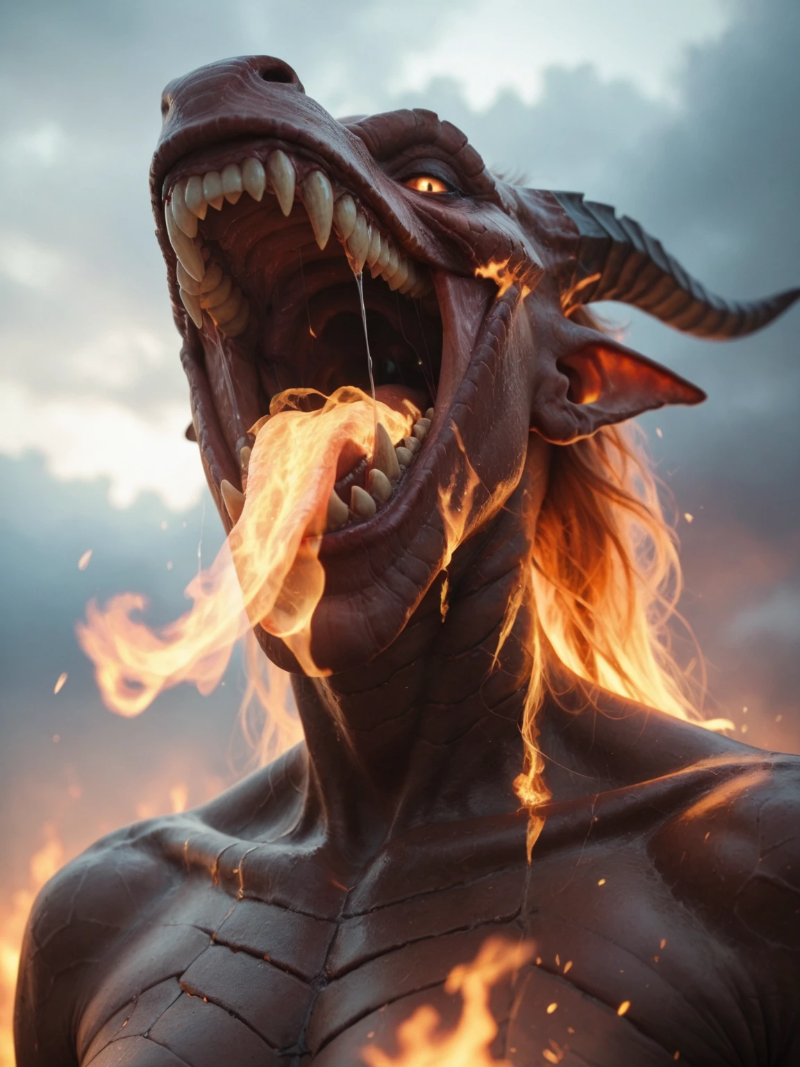 Hyperrealistic art score_9, score_8_up, score_7_up, BREAK,
score_9, score_8_up, score_7_up, score_6_up, score_5_up, score_4_up <lora:ç½æ£±XL_Fire Element:1> fire Elemental, fire elemental dragon, swirling fire body, transparent, ethereal, majestic, detailed digital art, expressive eyes, roaring, cloudy sky background, magical elements, . Extremely high-resolution details, photographic, realism pushed to extreme, fine texture, incredibly lifelike
