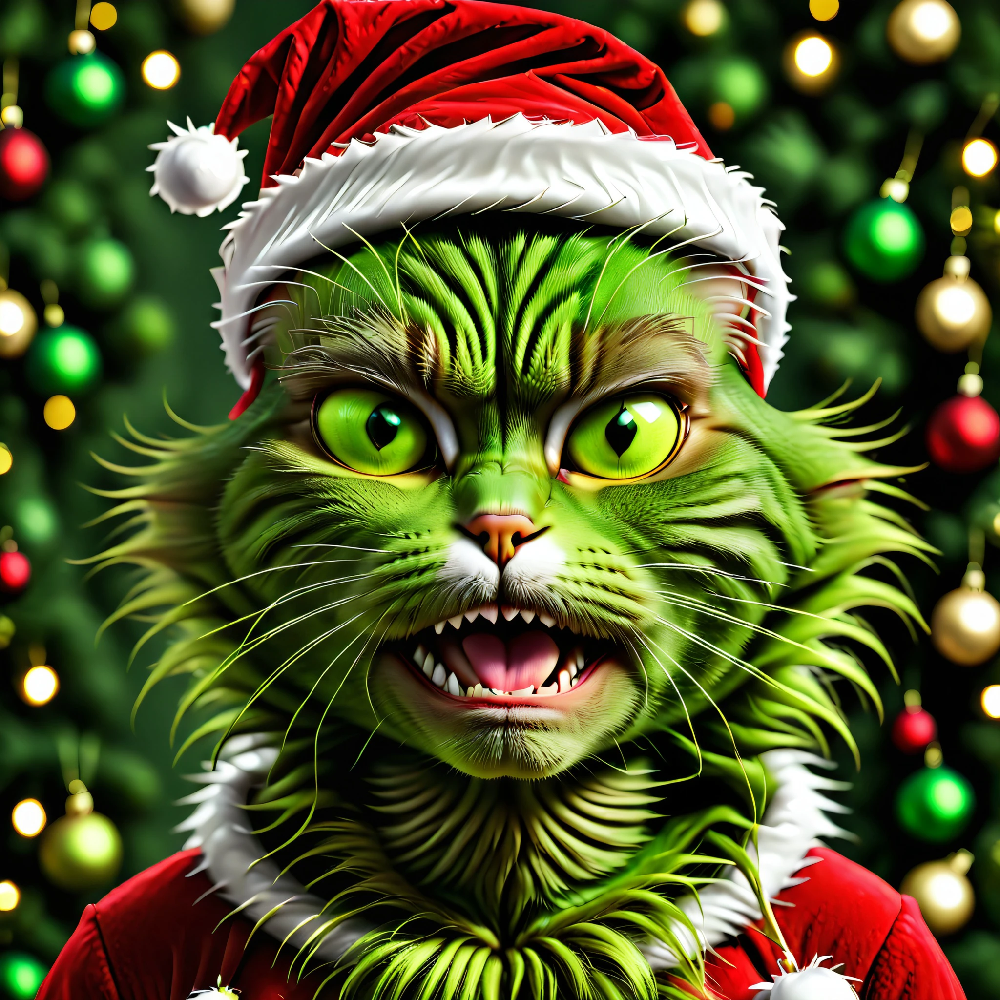 sdxlChristmasGrinchConceptCatLoRA v1.0