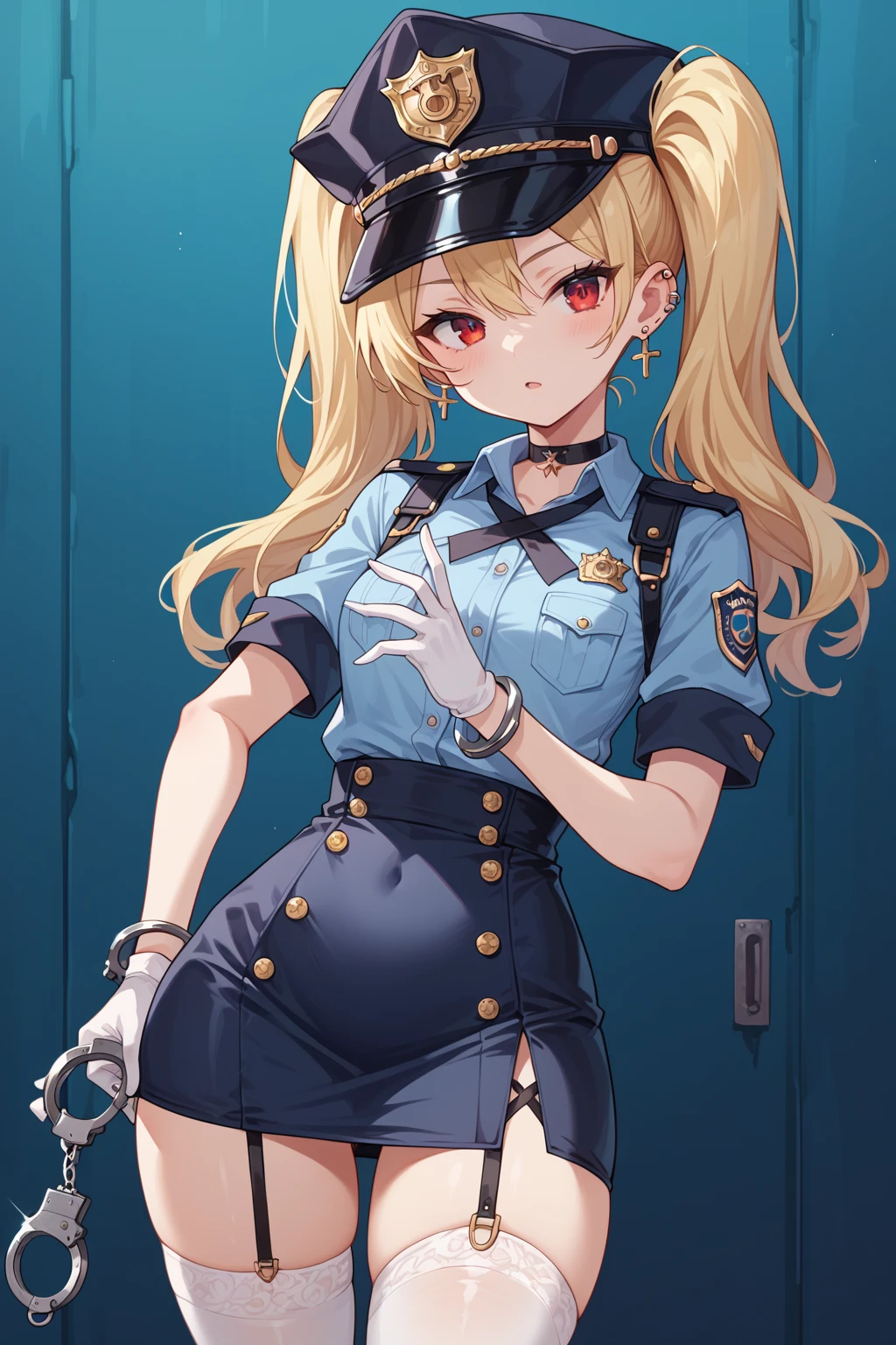 HDA_MasterpieceXLclassic, HDA_MasterpieceXL_v1.2 source_anime, uncensored, 1girl, HDA_RikaXL, HDA_PoliceWoman_XL