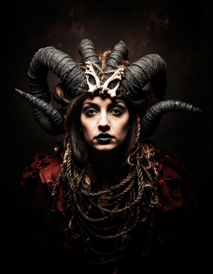 Burlesque Macabre Photography - Stefan Gesell Style Flux1-Dev