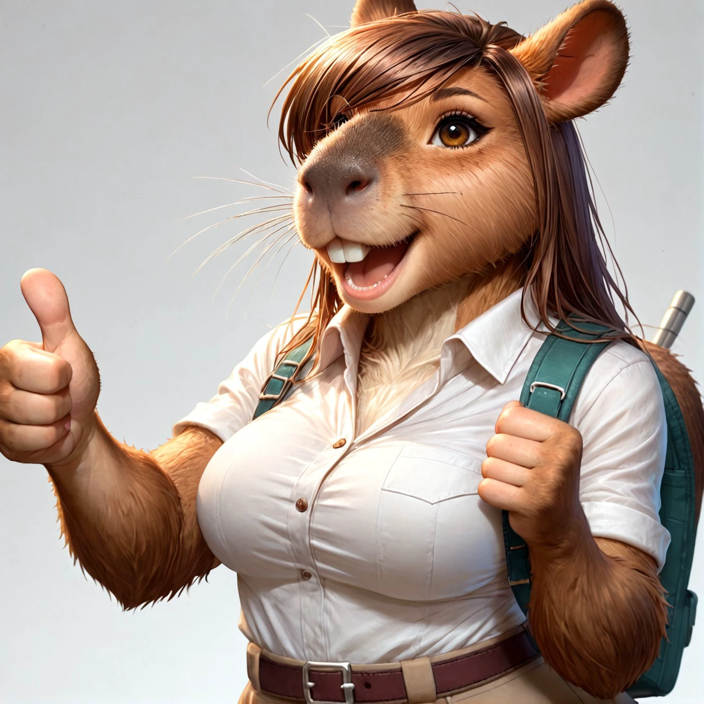 Capybara (Anthro) v1.0 Pony