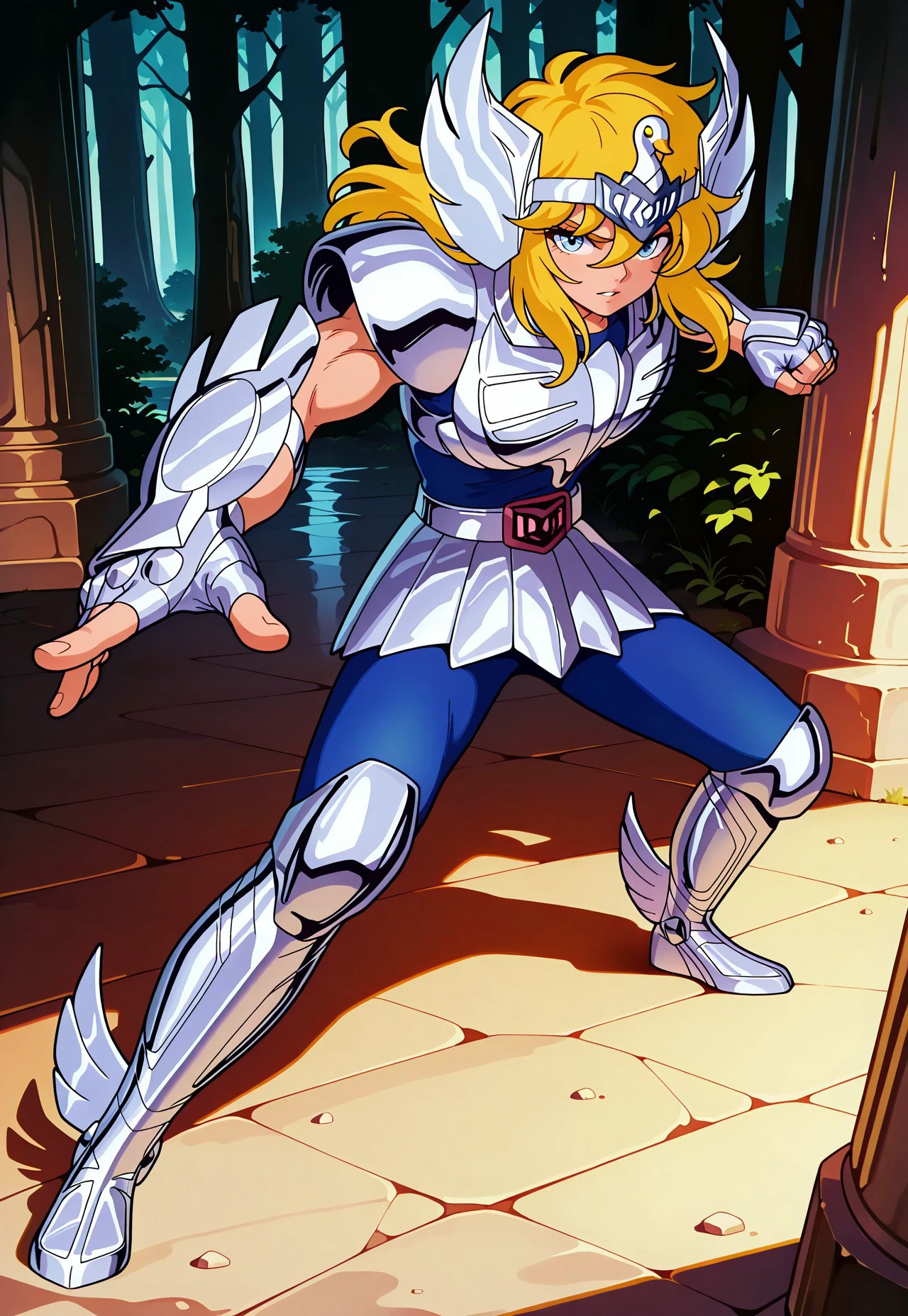 Cygnus Hyoga (Saint Seiya) [ILXL] v1.0 Plain Clothes