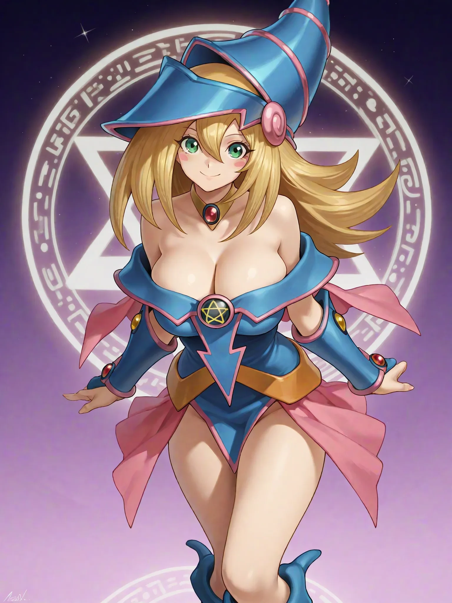 [Kazuki Takahashi] Yu-Gi-Oh! Dark Magician Girl Character Illustrious v1.0