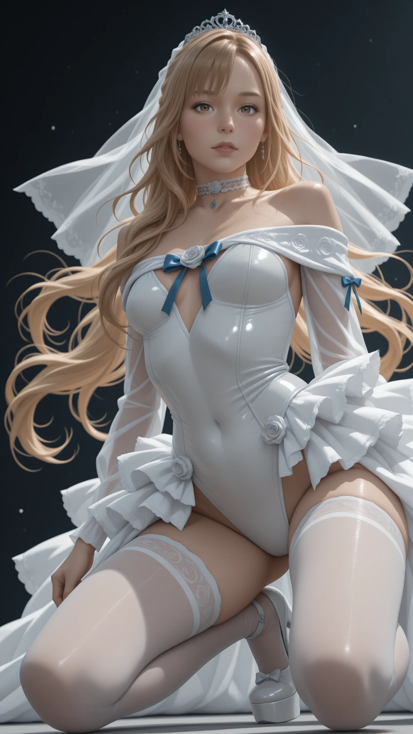 ((above shoulder,facial closeups)), Bigboobs, looking at viewert, ultra-realistic realism, Ghibli-style colors, Ghibli-style colors, japanese manga, Standing Picture, angle of view, foreshortening, foreshortening, 8K, super detailing,All women have big breasts,Endless realism, cellshading,,character sheets, reference sheet, Standing Picture, 8K, super detailing, 1080p, Women HD,femele, 16k, A high resolution, Best quality at best, high high quality, Anatomically correct, tmasterpiece, Acura, hyper HD,as elegant as a swan,unreal-engine, Ghibli-style colors, japanese manga, Standing Picture, angle of view,battle armor,ssee-through,Lace skirt,silber hair,Sexy big breasts,Transparent tulle clothes