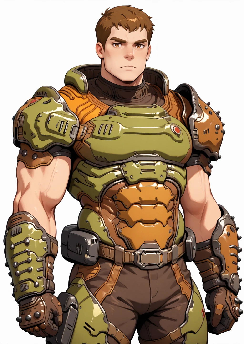 Helmetless Doom Slayer | DOOM Eternal | Illustrious XL v1.0