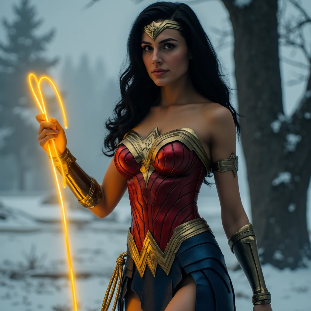 Wonder Woman 2017 style XL + SD1.5 + F1D + Illu Wonder Woman xl v0.9