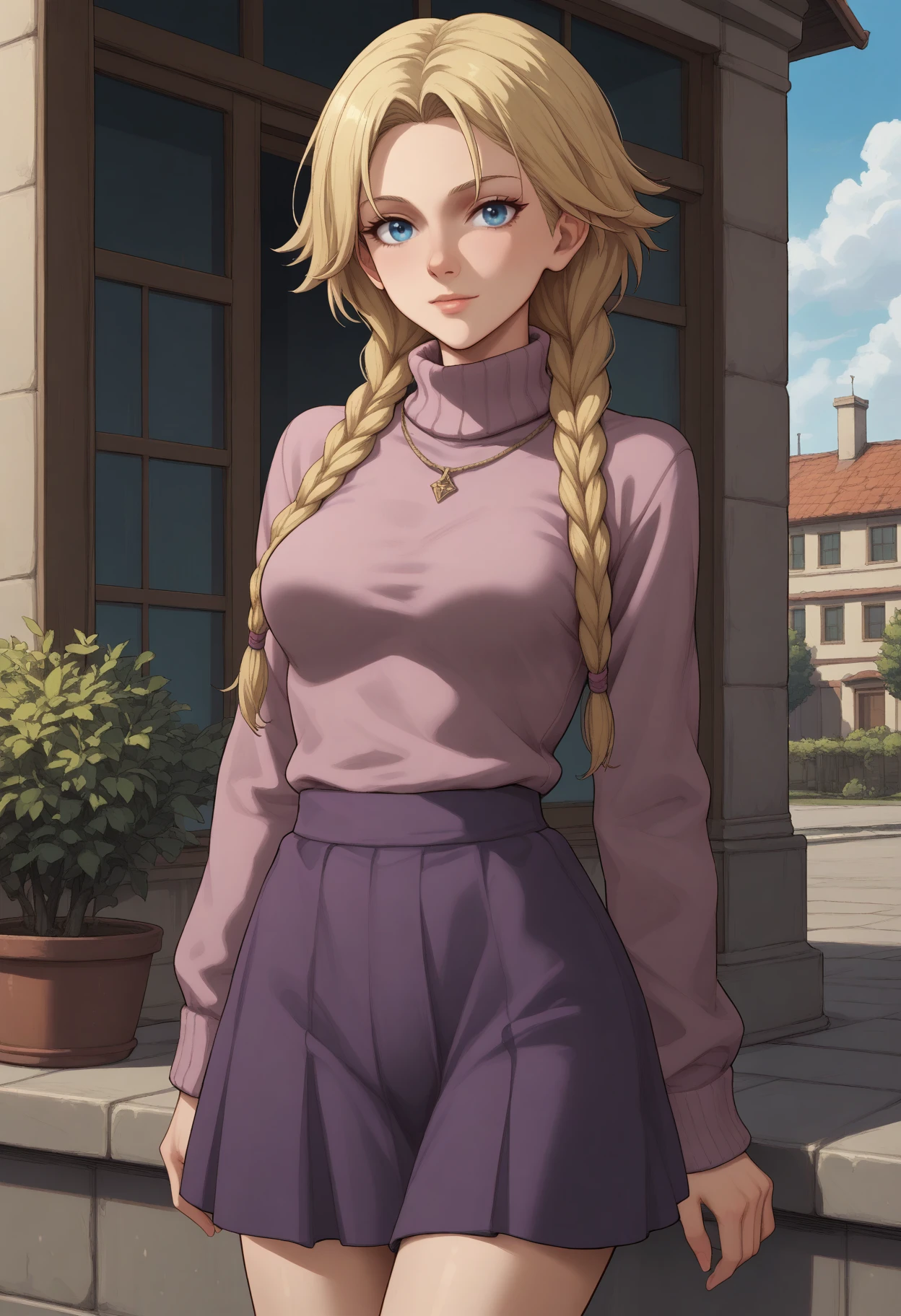 Elyon Portrait, Phobos' sister, (W.I.T.C.H., Witch Hunter), LoRA, PonyXL v1.0