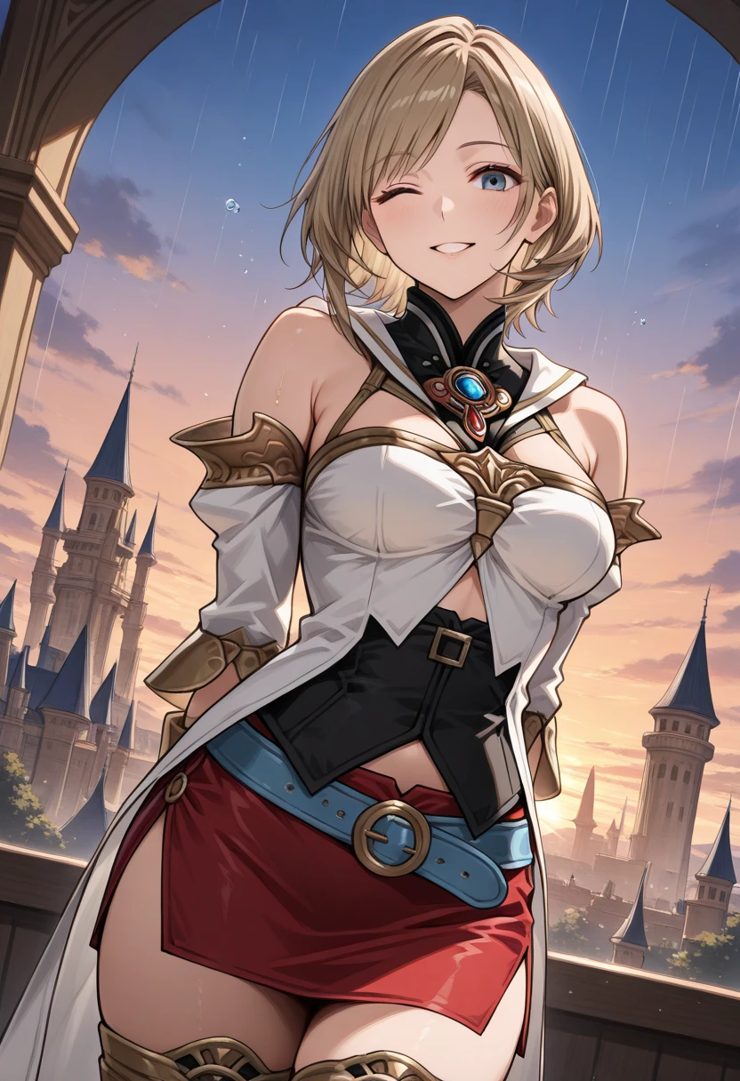 {{up skirt:1.3}},(Golden Ratio,Tabletop, Highest quality, Highest quality, beautifully、aesthetic:1.2), Very detailed, colorful,Best details, (adult,Age 19,One Girl, alone, Final Fantasy 12,Asheria, short hair, short hair,Asheria Costume, huge , mini skirt,Thigh-high boots, Thighs Thighs Thighs Thighs, gem,A look of contempt,Looking at trash, show off micro panties:1.4,squat,Angle from the front,Spread your legs wide