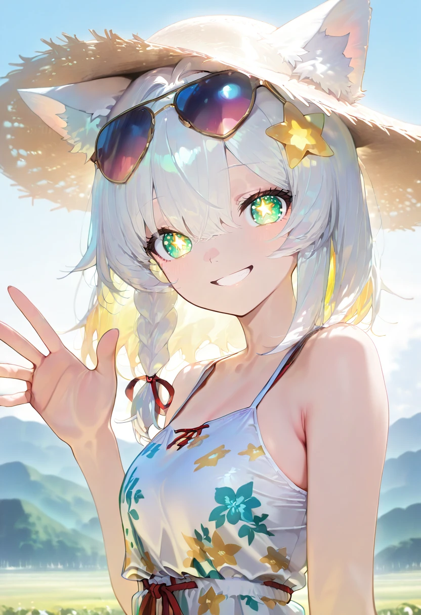 Mia White cat girl / Illustrious Mia White V1