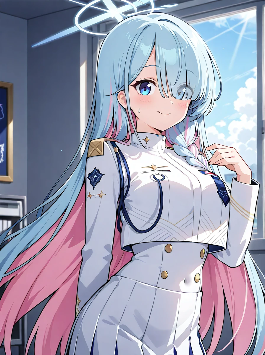 detailed background, posing, 
 <lora:gscpresident.pony:1>,
gscpresident,
large breasts, midriff,